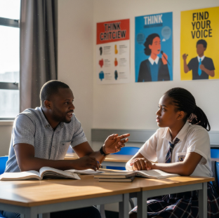 teacher and learner