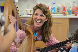 Kathryn CRosby. Sensory music, massage, storytelling and drama. Trainer for Doozie. PMLD. SLD. ASD.e