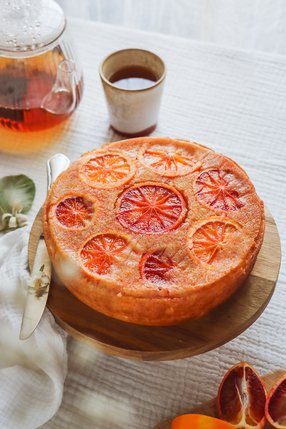 Gâteau renversé à l'orange, Un Piaf sur la Branche
