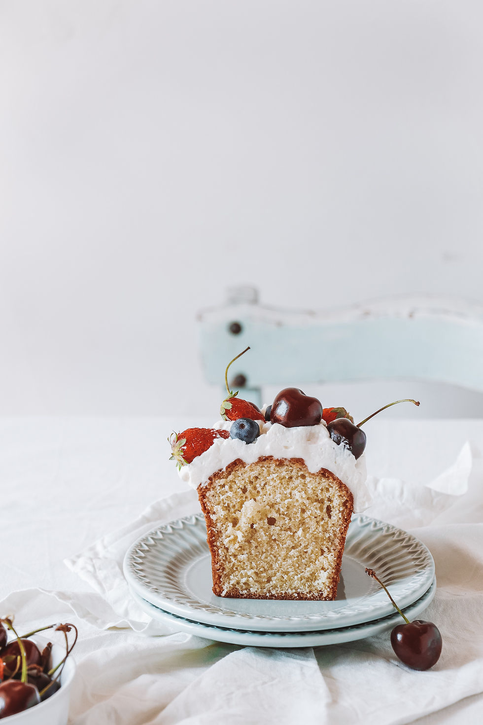 Cake à l'huile d'olive et aux fruits, Un Piaf sur la Branche