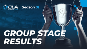 CLA EuroCup eBasketball Season 31: Group Stage Results