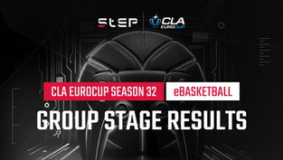 CLA EuroCup eBasketball Season 32: Group Stage Results