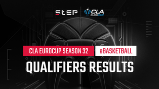 CLA EuroCup eBasketball Season 32: Qualifiers Results