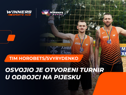 Tim Horobets/Svyrydenko osvojio je otvoreni turnir u odbojci na pijesku