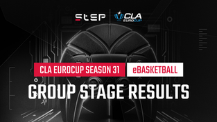 CLA EuroCup eBasketball Season 31: Group Stage Results