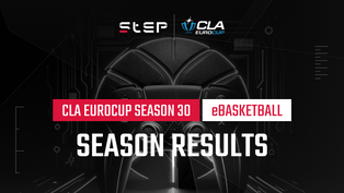 Gdm Takes Silver in the 30th Season of CLA EuroCup eBasketball