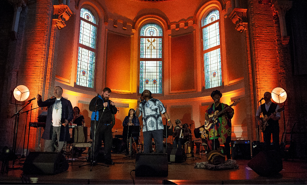 One World Orchestra. Credit: Mike Ainscoe