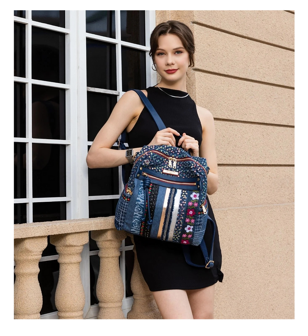 Thumbnail: Patch Flower Backpack