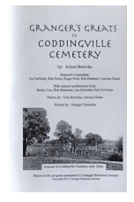 Granger's Greats in Coddingville Cemetery