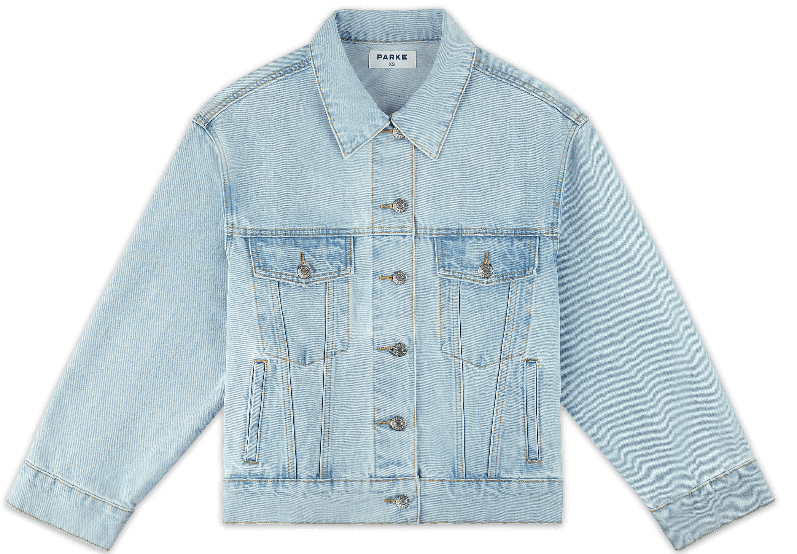 Oversized Denim Jacket - Light Wash