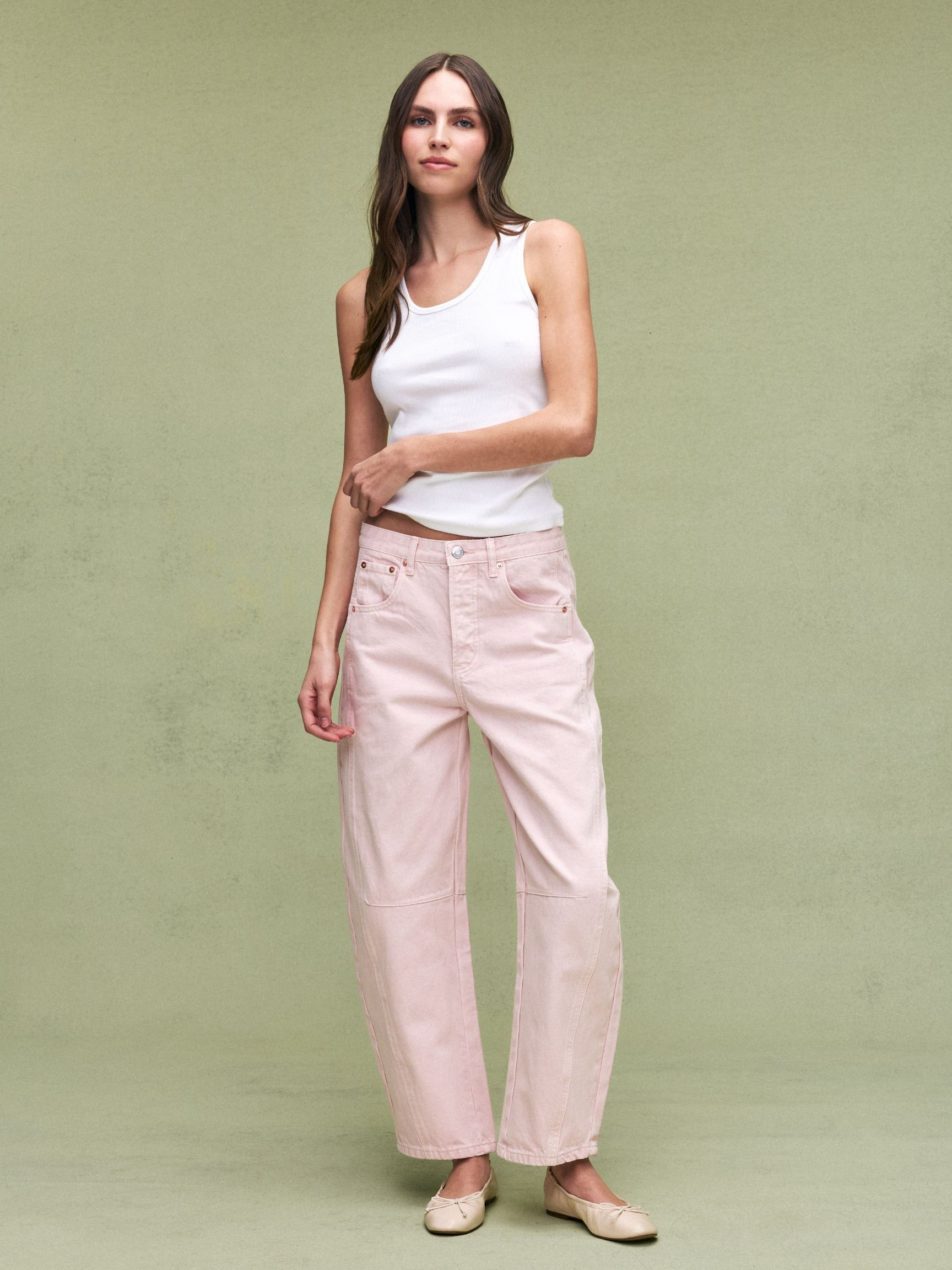 Horseshoe Jeans - Pink