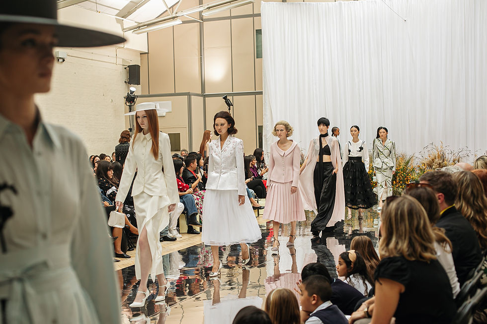 Showtime: Der British Fashion Council organisiert die London Fashion Week auf der Designer wie Patrick McDowell ihre Kollektionen zeigen. Foto: Deborah Iona für British Fashion Council