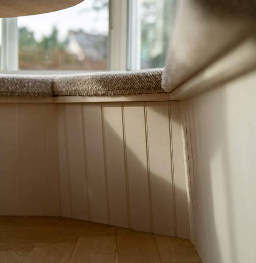 Built in kitchen seating