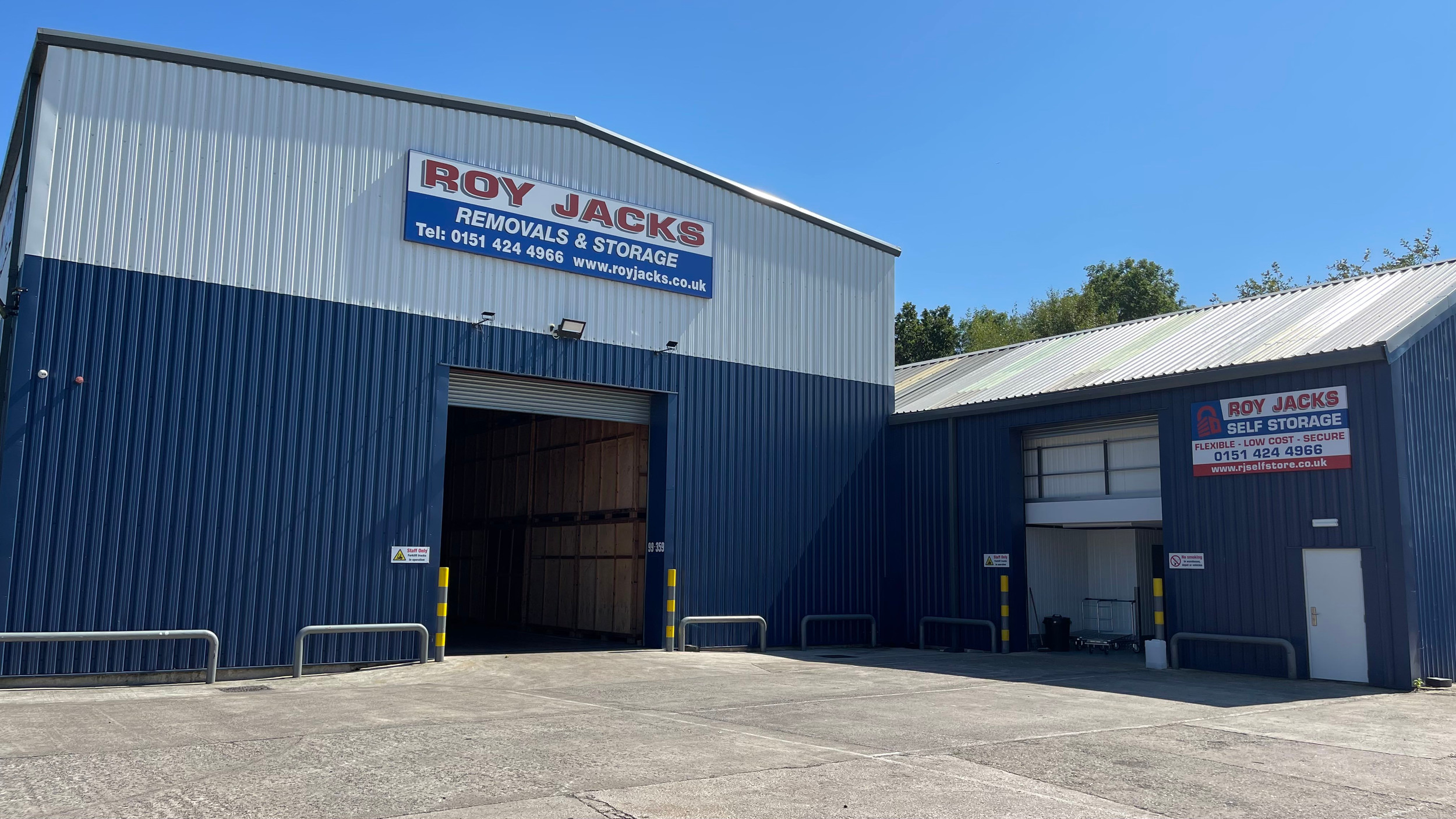 Self storage space Widnes Roy Jacks Removals
