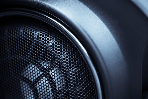 close up of a black speaker.jpg