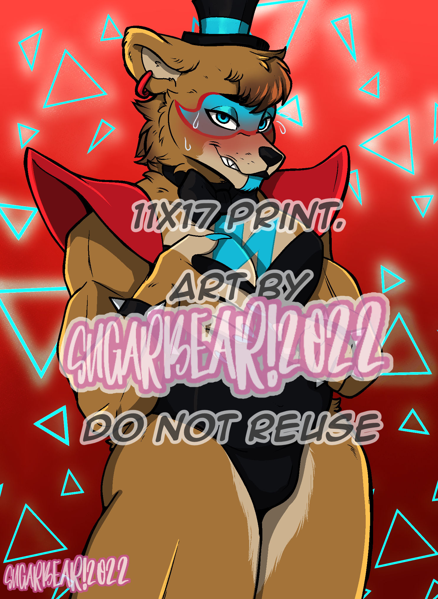 Glamrock Freddy (from the patreon Bunny gang)