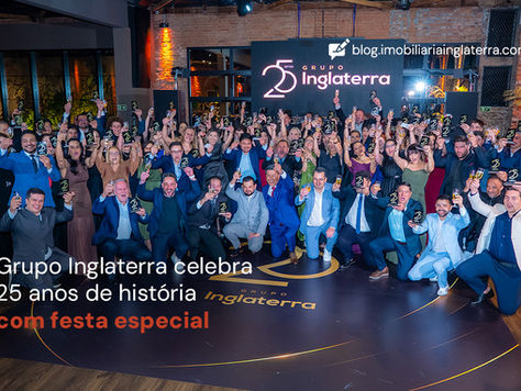 Grupo Inglaterra celebra 25 anos de história com uma noite especial ao lado de clientes, colaboradores, parceiros e amigos. Confira as fotos da festa!