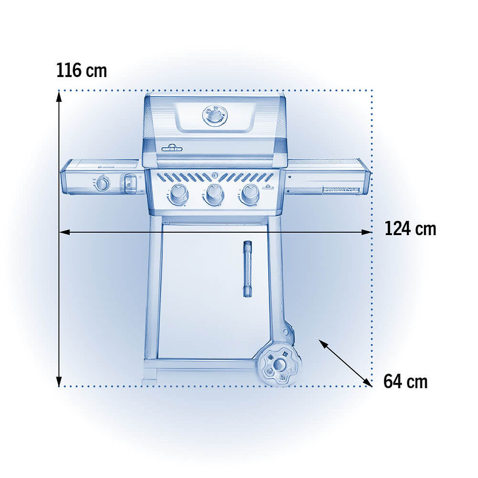 Miniatura: Barbacoa Napoleon Freestyle 365 SB