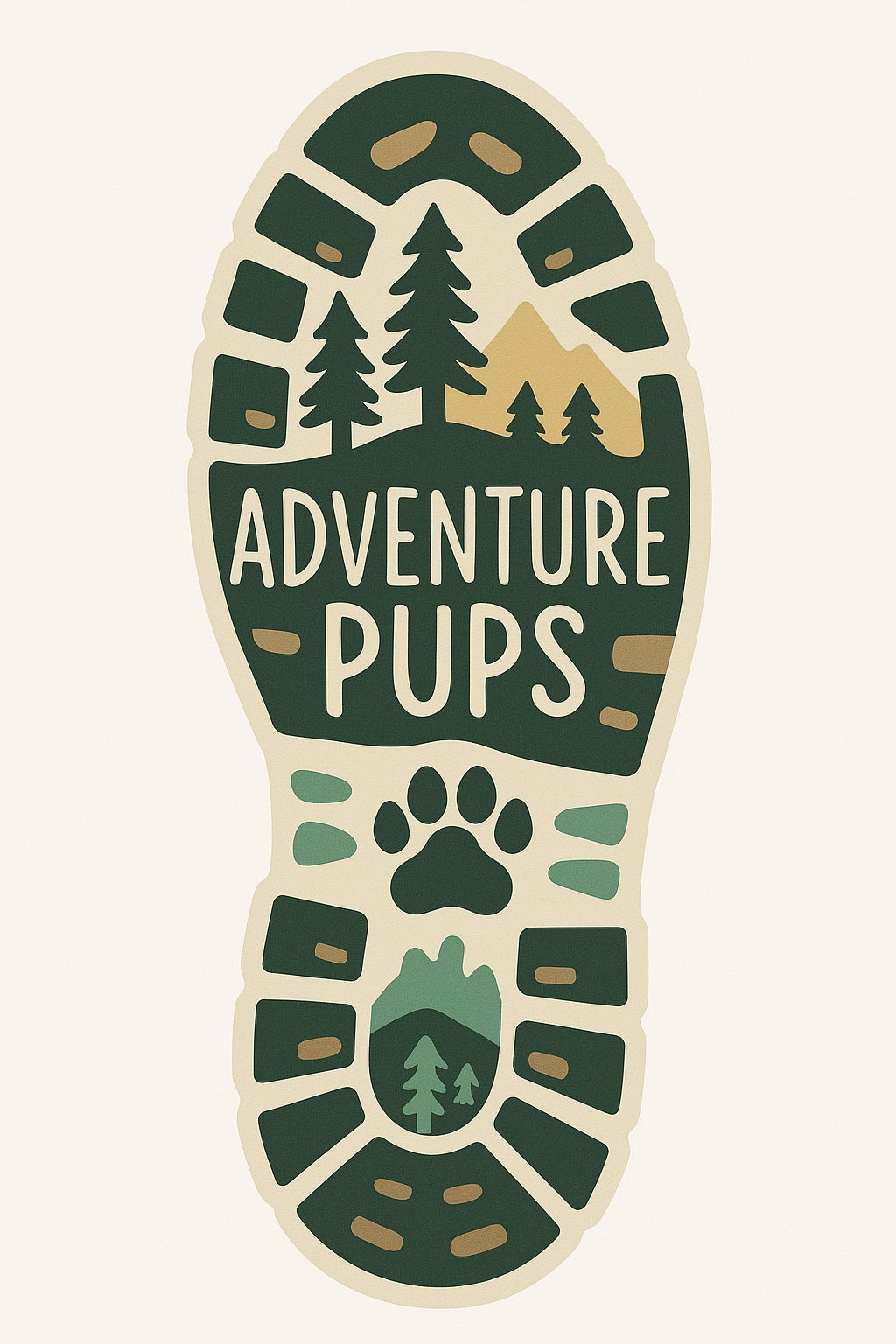 Adventure Pups Sticker-  Style 7