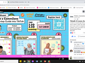 TikTalk x Commzone: An Online Event?