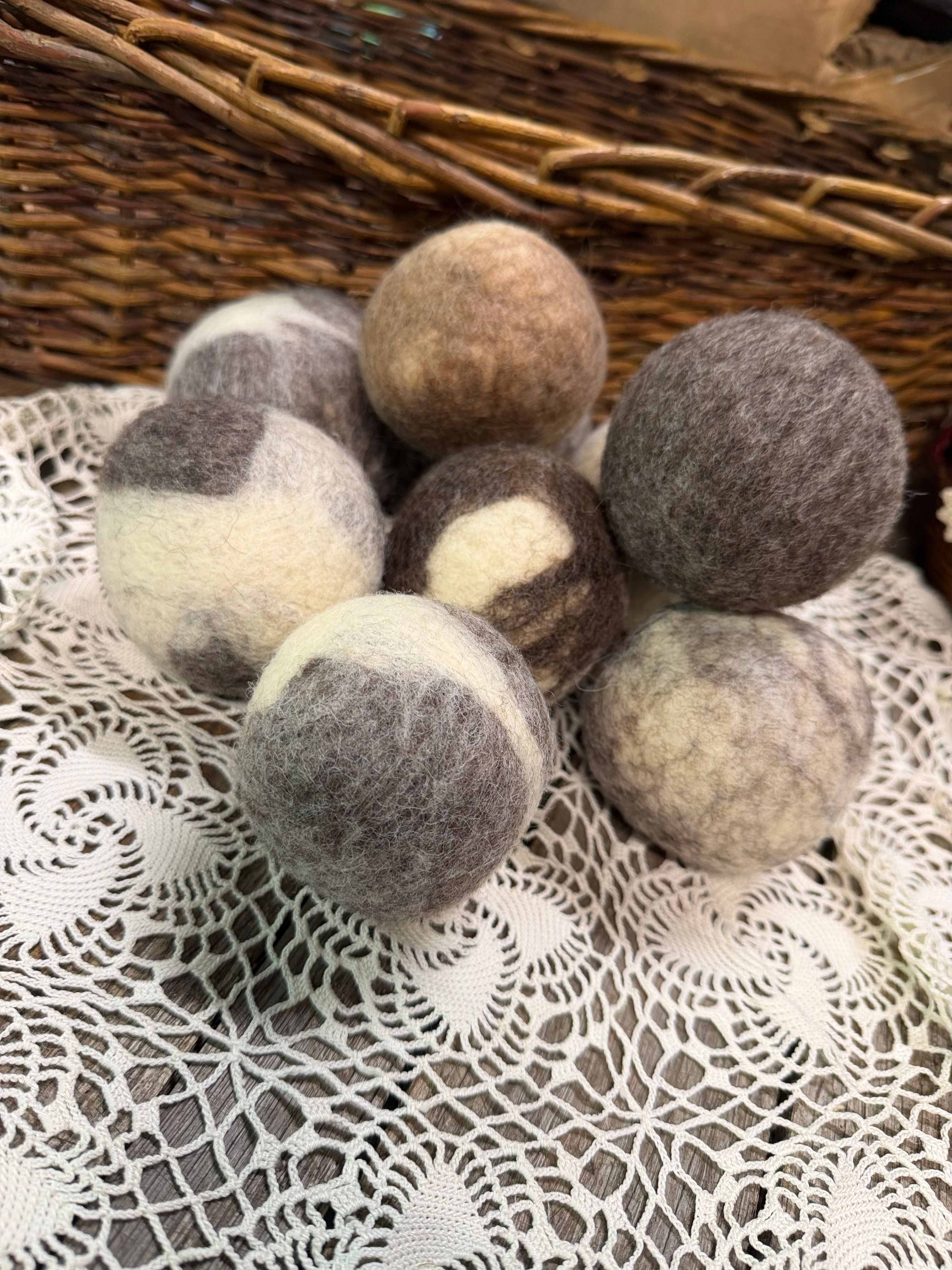 Wool Dryer Balls — Set of 3