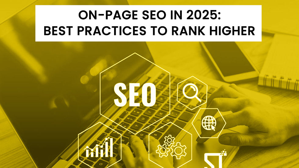 ON Page SEO in 2025