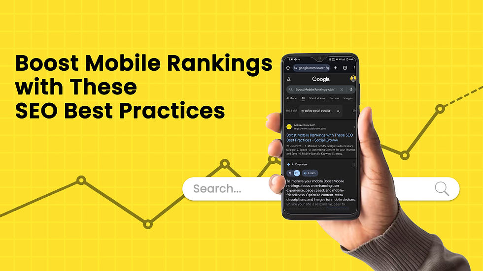 Mobile SEO Optimization