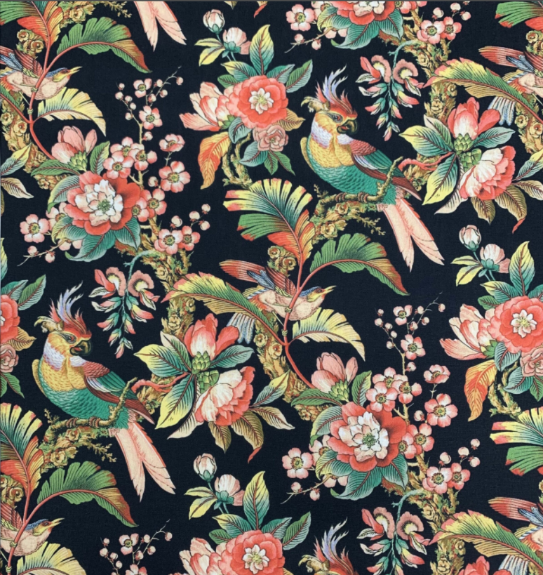 Miniatura: Camisa Social Plus Size - Estampa Digital - Pássaros exóticos