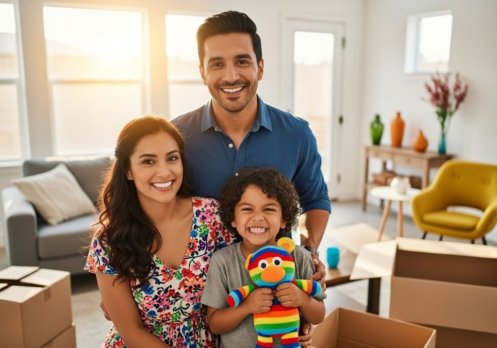 happy family in new house - Land Ownership with No Bank Approval