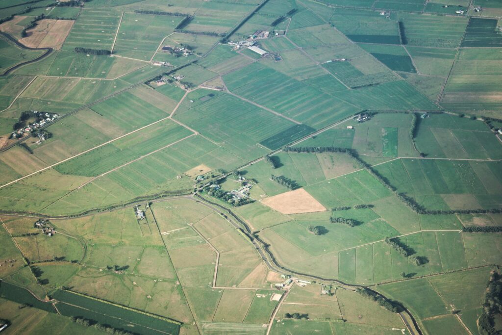 aerial view of land - Why Investors Choose Land with Owner Financing