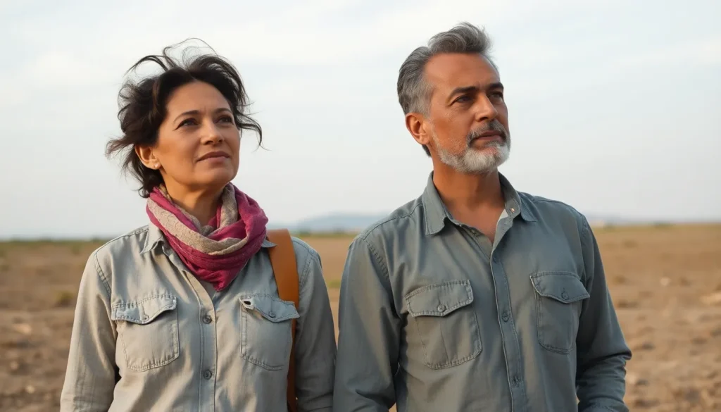 man and woman looking at land - What Credit Score Do I Need to Buy Land with Owner Financing