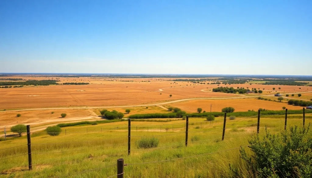 empty fenced-off land - guide to buying a home with owner financing