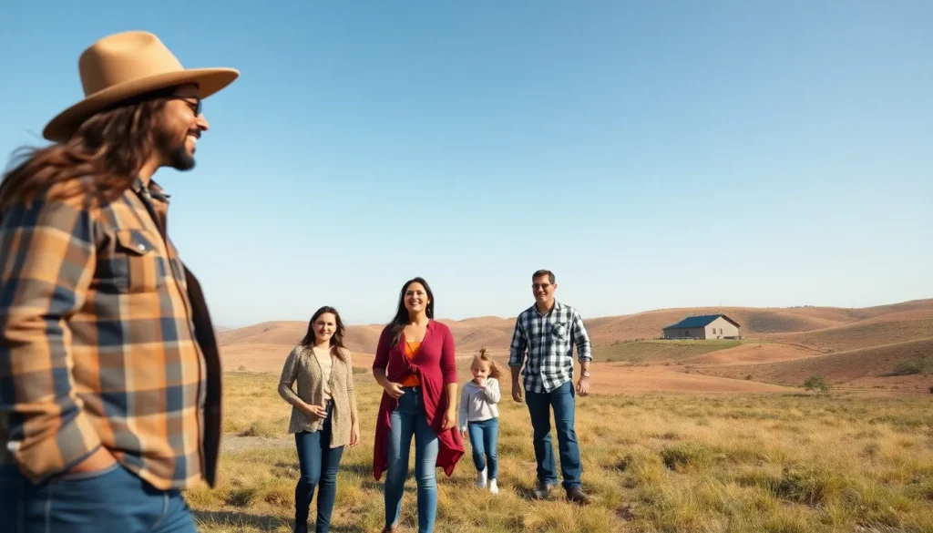 group of people outdoors -Generational Land Investment in Rural Texas