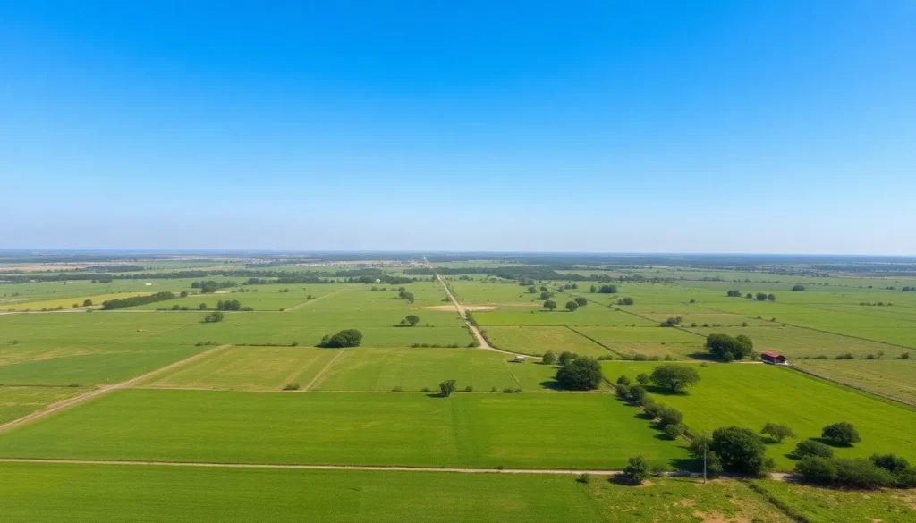 aerial view of land - Land for Sale with No Credit Check Financing