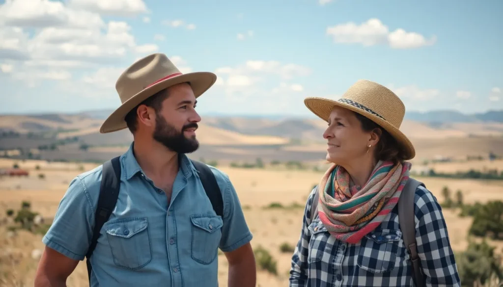 man and woman outdoors - understanding owner financing for first-time buyers