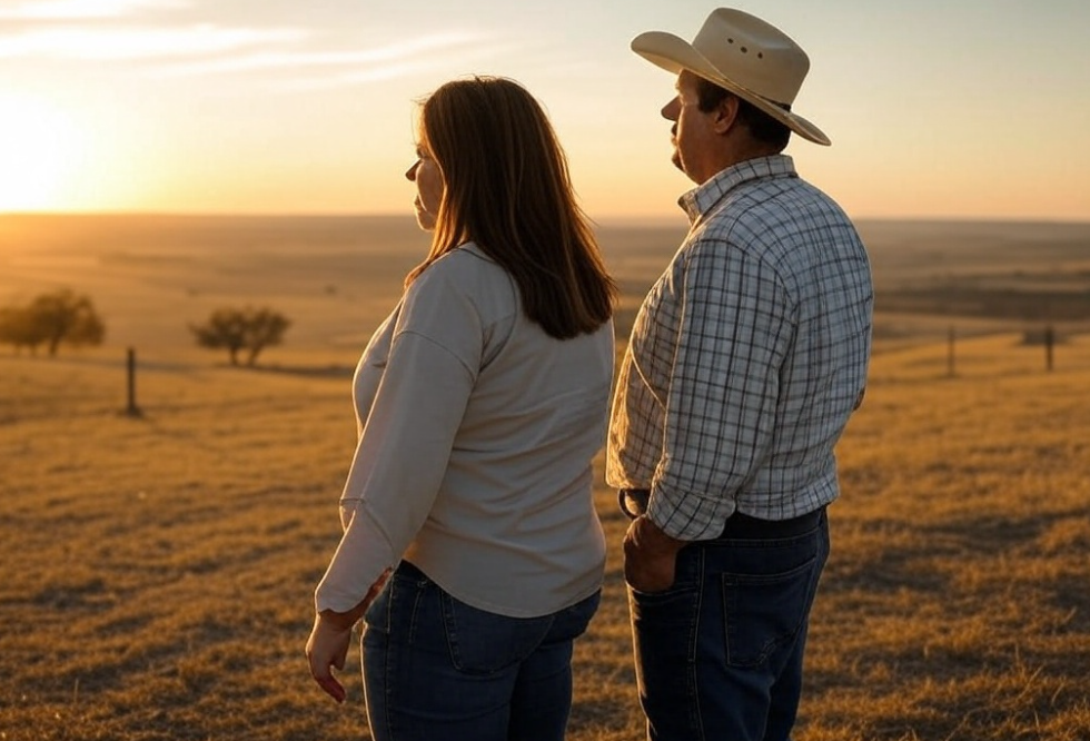 couple looking at land - Abandoned Land for Sale Near Me