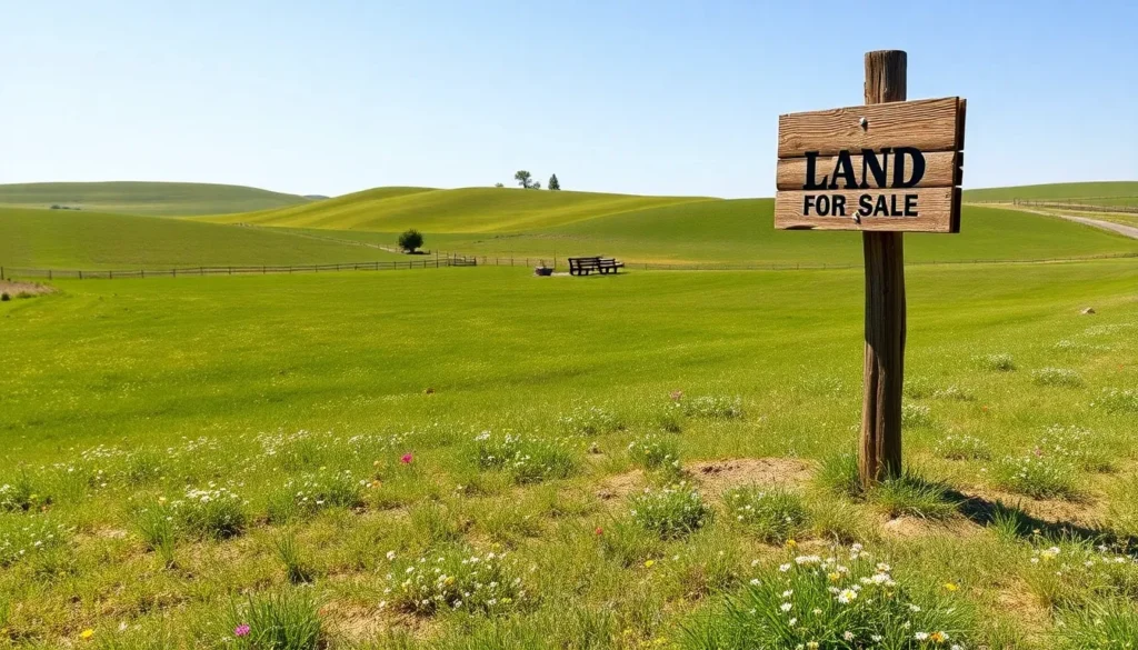 land for sale sign - Why Investors Choose Land with Owner Financing