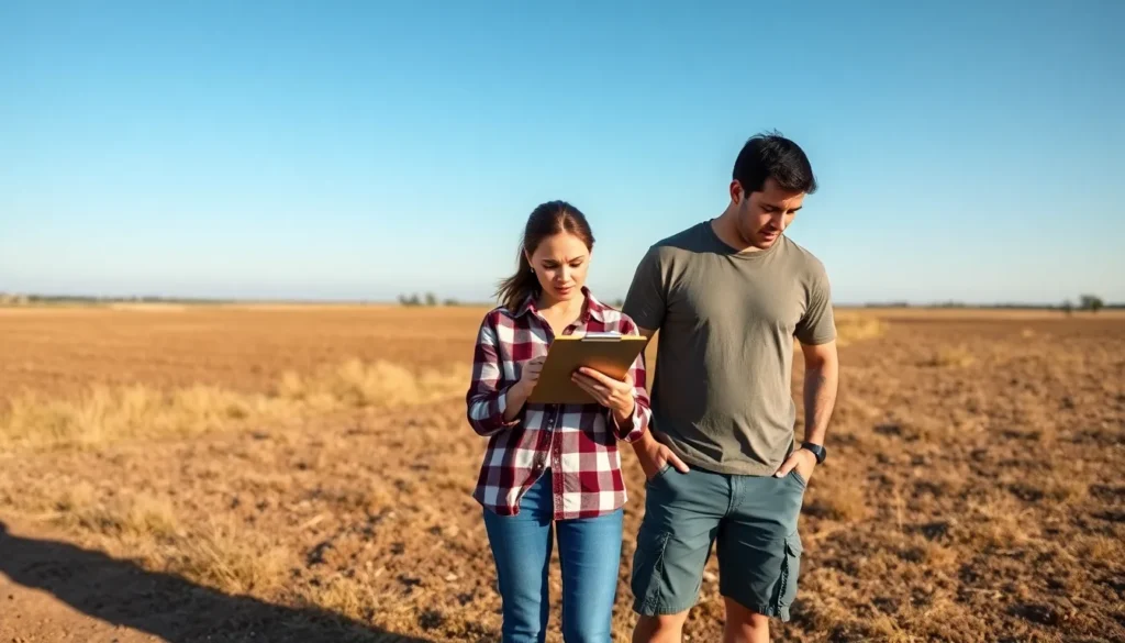 man and woman outdoors - owner financing homes vs rent-to-own