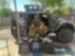 Laredo Police Department SWAT Team members attend a career day at a local school.