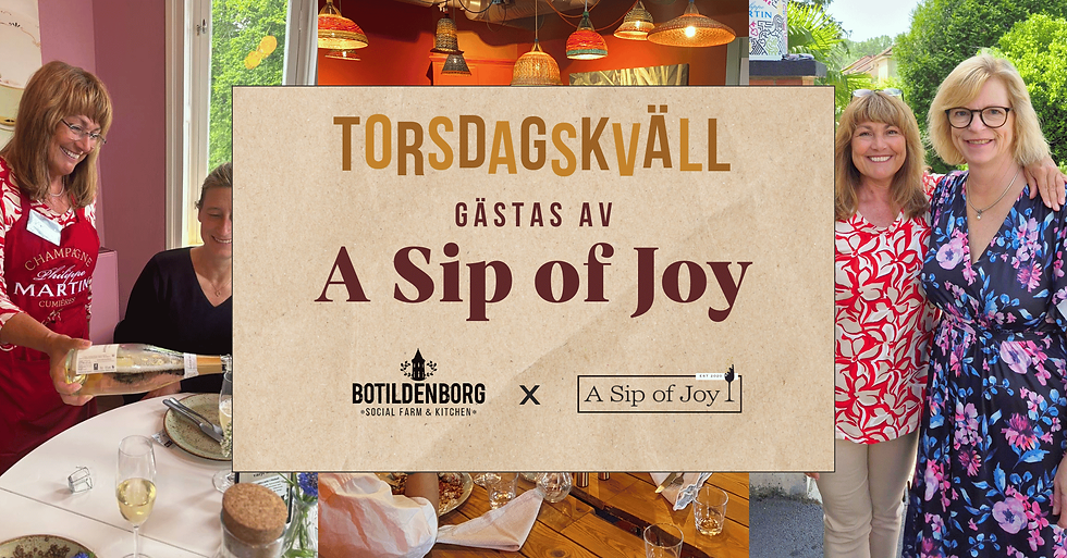 Torsdagskväll: A Sip of Joy