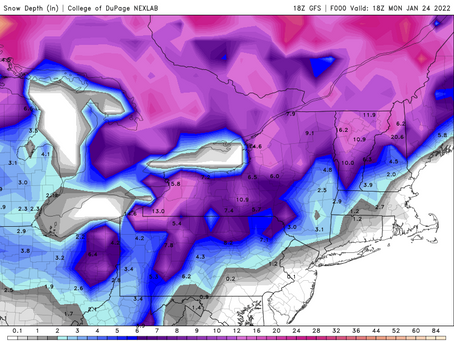 SONWFALL FORECAST  TONIGHT 