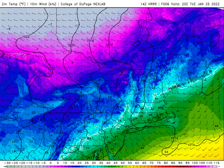 TEMPERATURES COLD FREEZING WIND CHILL POSSIBLE