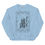 Thumbnail: Tower Tarot Card Unisex Sweatshirt