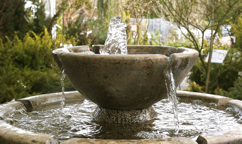 Stone Water Fountain