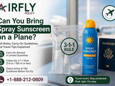 Can You Bring Spray Sunscreen on a Plane in Carry-On Bags?