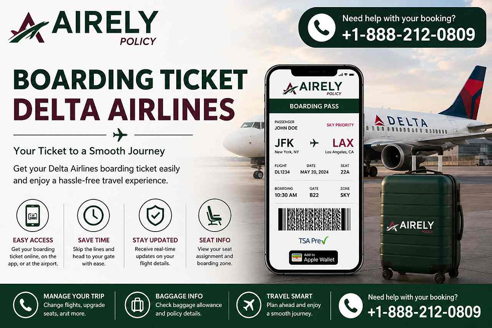 Everything You Need to Know About Delta Airlines Boarding Passes