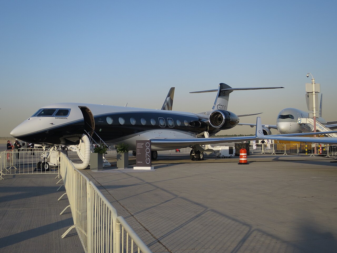 Gulfstream G700 business jet