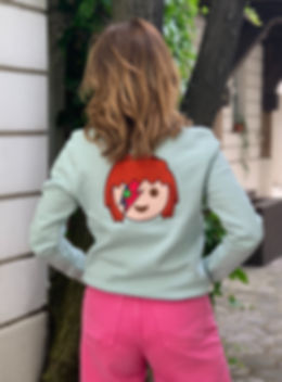 BOWIE Sweat col rond Adulte