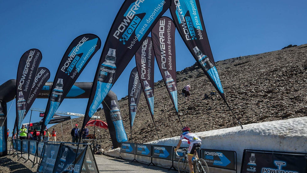 Pico de Veleta finish line