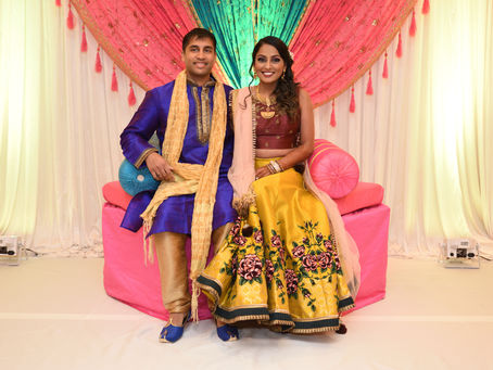A beautiful couple enjoying their "Pre-Wedding" Celebration!
